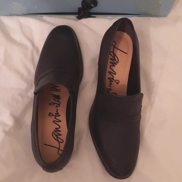 NIB Lanvin black leather loafers. Size 37/7. Runs 1/2 size small. - Picture 9 of 11